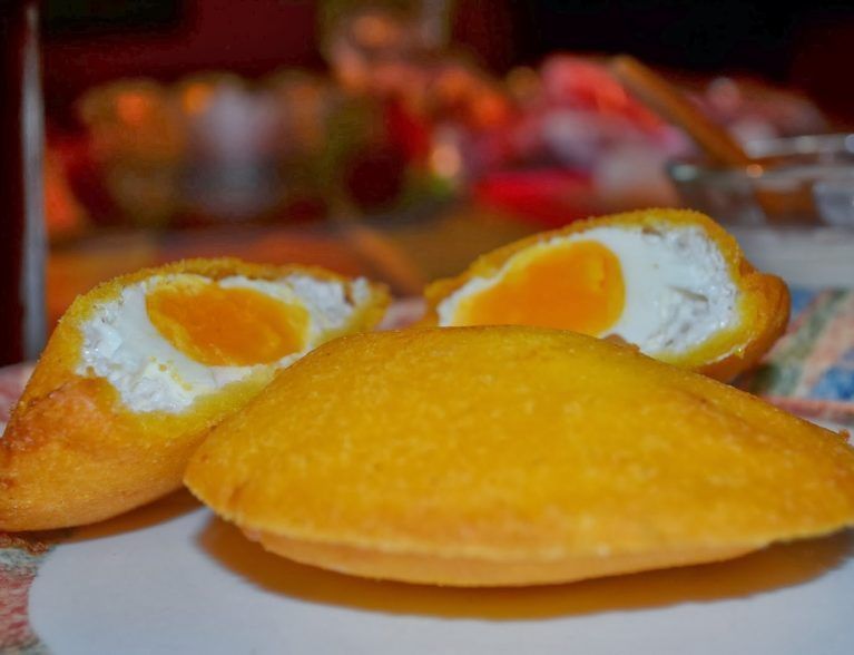 AREPA DE HUEVO